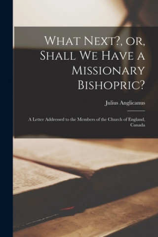 What Next?, or, Shall We Have a Missionary Bishopric? [microform]