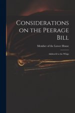 Considerations on the Peerage Bill