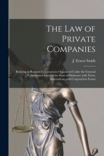 Law of Private Companies