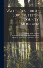 Water Resources Survey, Teton County, Montana; 1962
