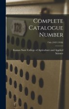 Complete Catalogue Number; 75th (1937/1938)