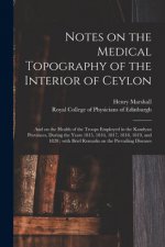 Notes on the Medical Topography of the Interior of Ceylon