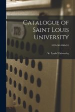 Catalogue of Saint Louis University; 1859/60-1860/61