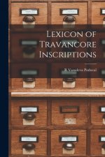 Lexicon of Travancore Inscriptions