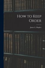 How to Keep Order [microform]