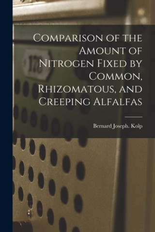 Comparison of the Amount of Nitrogen Fixed by Common, Rhizomatous, and Creeping Alfalfas