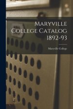 Maryville College Catalog 1892-93