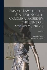 Private Laws of the State of North-Carolina, Passed by the General Assembly [serial]; 1866/67