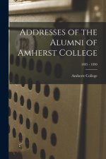 Addresses of the Alumni of Amherst College; 1885 - 1890
