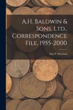A.H. Baldwin & Sons, Ltd., Correspondence File, 1955-2000