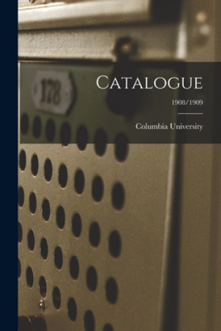 Catalogue; 1908/1909