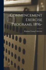 Commencement Exercise Programs, 1896-