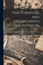 Fine Furniture and Appointments for Interiors