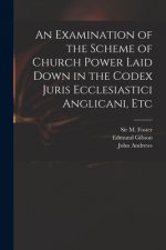 Examination of the Scheme of Church Power Laid Down in the Codex Juris Ecclesiastici Anglicani, Etc