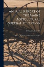 Annual Report of the Maine Agricultural Experiment Station; 1918 (incl. Bull. 269-275)