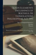 Queen Elizabeth's Englishings of Boethius, De Consolatione Philosophiae, A.D. 1593: Plutarch, De Curiositate [1598]; Horace, De Arte Poetica (part) A.