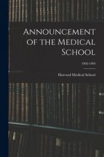Announcement of the Medical School; 1908-1909