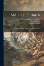 Marcus Behmer: [exhibition, October 24th to November 15th, 1912]