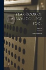 Year-book of Albion College for ..; 1909/10