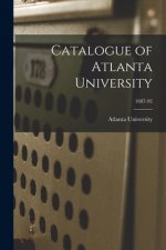 Catalogue of Atlanta University; 1887-92