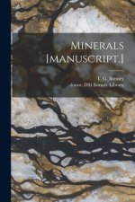 Minerals [manuscript.]