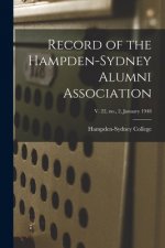 Record of the Hampden-Sydney Alumni Association; v. 22, no., 2, January 1948