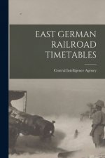East German Railroad Timetables