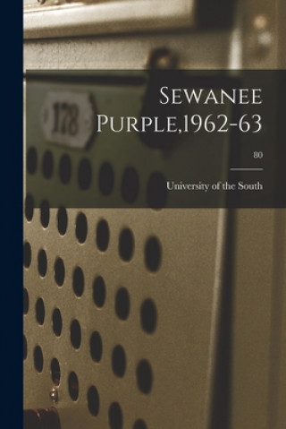 Sewanee Purple,1962-63; 80