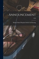 Announcement; 1930