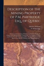 Description of the Mining Property of P.M. Partridge, Esq., of Quebec [microform]