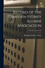 Record of the Hampden-Sydney Alumni Association; v. 16, no. 4, July 1942