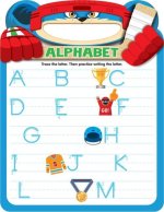 Uppercase Alphabet: Hockey Shaped Write-And-Erase Board