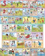 Jolly Phonics Wall Frieze: In Print Letters (American English Edition)