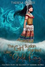 Girl Sudan Painted like a Gold Ring