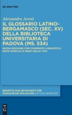 glossario latino-bergamasco (sec. XV) della Biblioteca Universitaria di Padova (ms. 534)