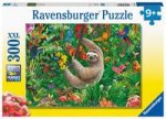 Ravensburger Kinderpuzzle - Gemütliches Faultier - 300 Teile Puzzle für Kinder ab 9 Jahren