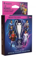 Champions League UEFA Booster Box z Naklejkami