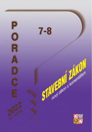 Poradce 7-8/2022 – Nový Stavební zákon s komentářem