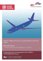 Influence of flight control laws on structural sizing of commercial aircraft