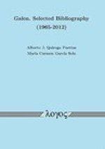 Galen. Selected Bibliography (1965-2012)