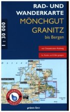 Rad- und Wanderkarte Mönchgut, Granitz, bis Bergen