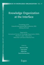 Knowledge Organization at the Interface: Proceedings of the Sixteenth International Isko Conference, 2020 Aalborg, Denmark