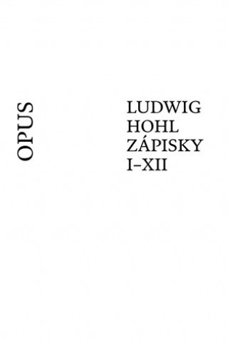 Ludwig Hohl Zápisky I-XII