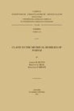 Clavis to the Metrical Homilies of Narsai