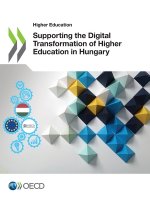 Supporting the digital transformation of higher education in Hungary