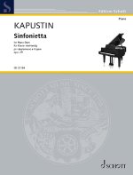 Kapustin Sinfonietta Edition Schott Piano