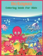 Octopus Coloring book for Kids