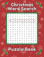 Christmas Word Search Puzzle Book: Brain Sharper Game For Adults and Kids Page Large Size