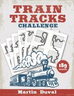 Train Tracks Challenge: 189 Amazing logic puzzles, featuring giant grids and multi-grids