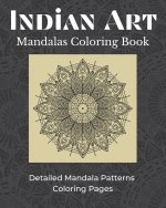 Indian Art Mandalas Coloring Book
